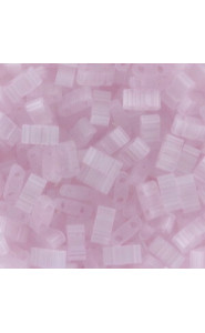 Miyuki half tila 5x2.4mm beads - Silk pale light pink HTL-2594